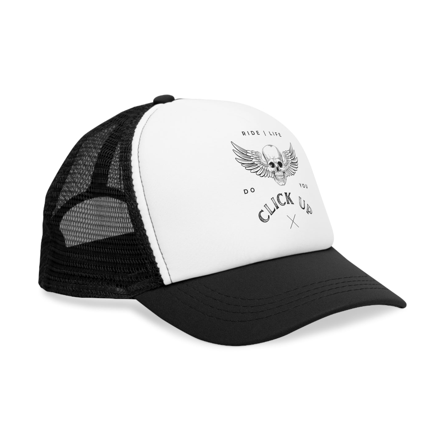 Click Up Ride Life Skull & Wings Hat