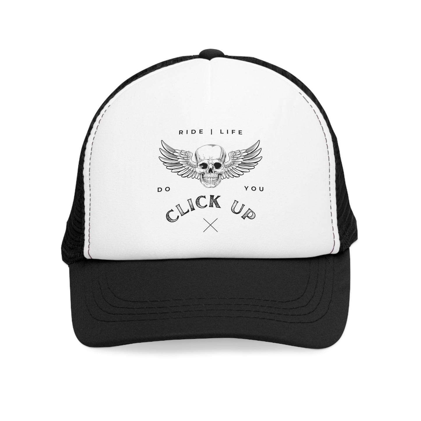 Click Up Ride Life Skull & Wings Hat