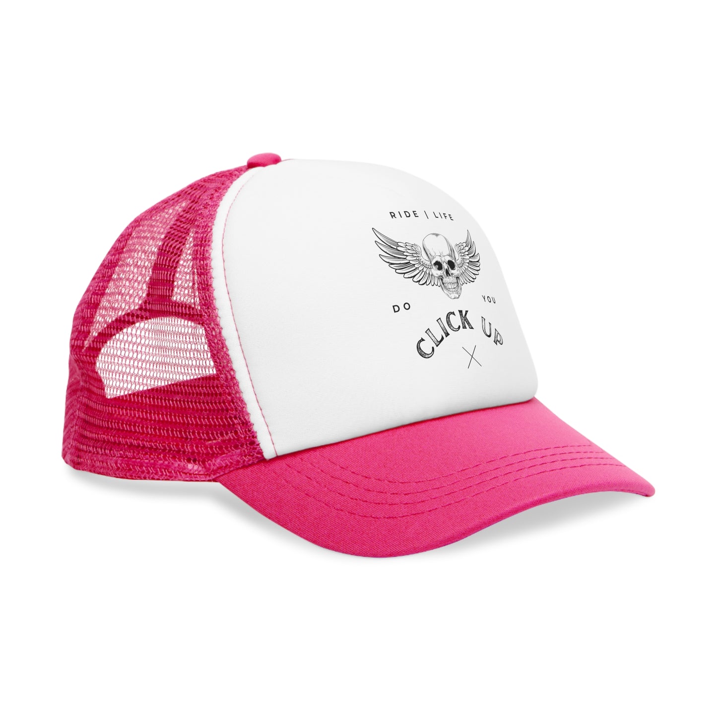 Click Up Ride Life Skull & Wings Hat