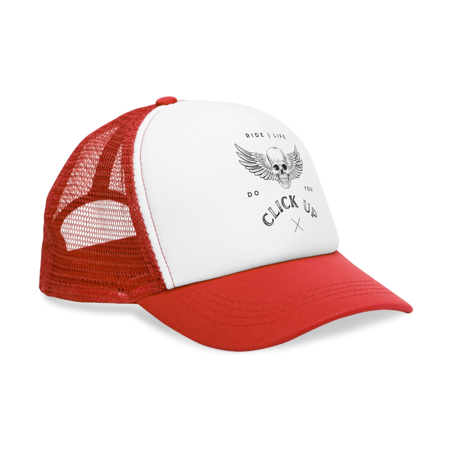 Click Up Ride Life Skull & Wings Hat