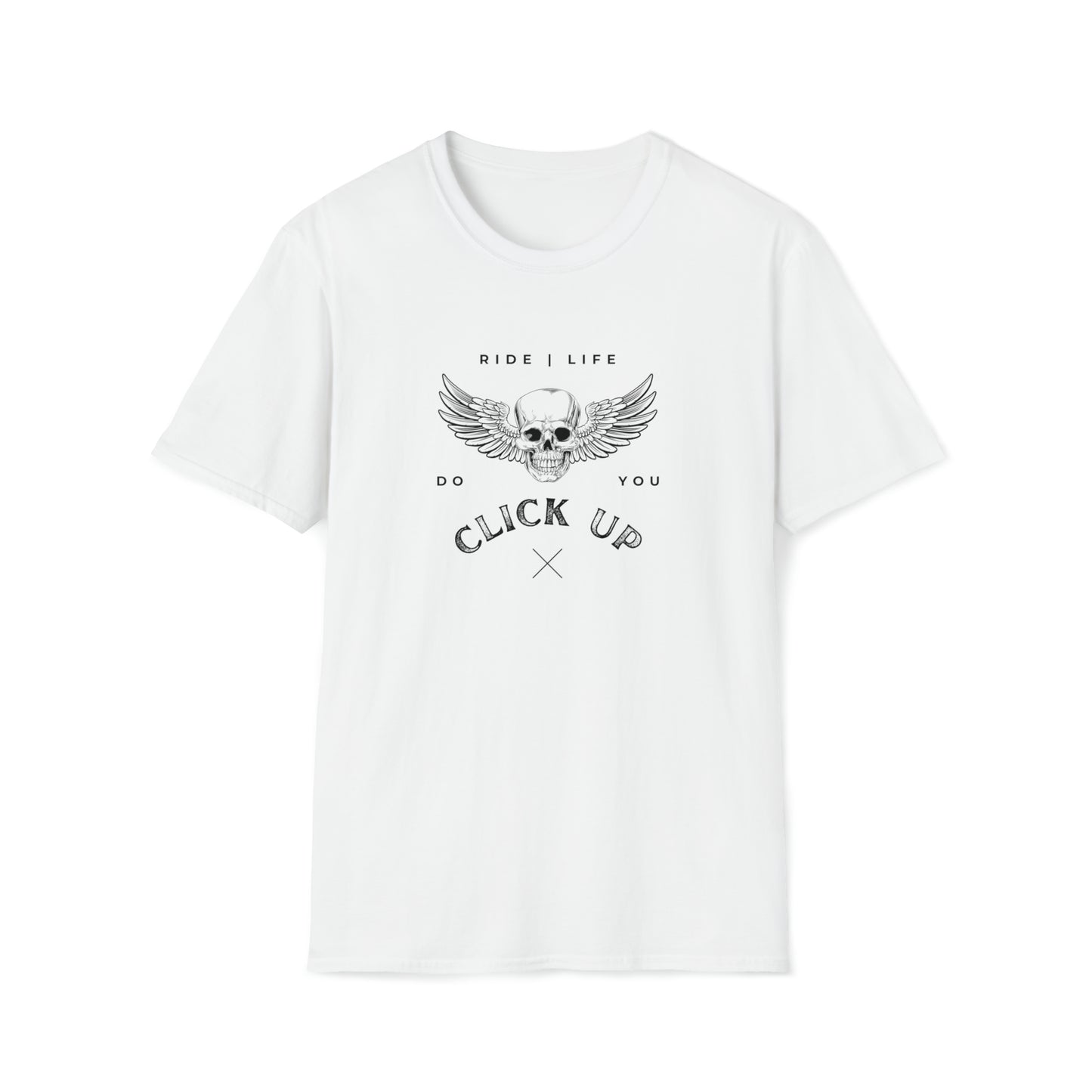 Embrace the Thrill of the Ride with Click Up Ride Life’s T-Shirt